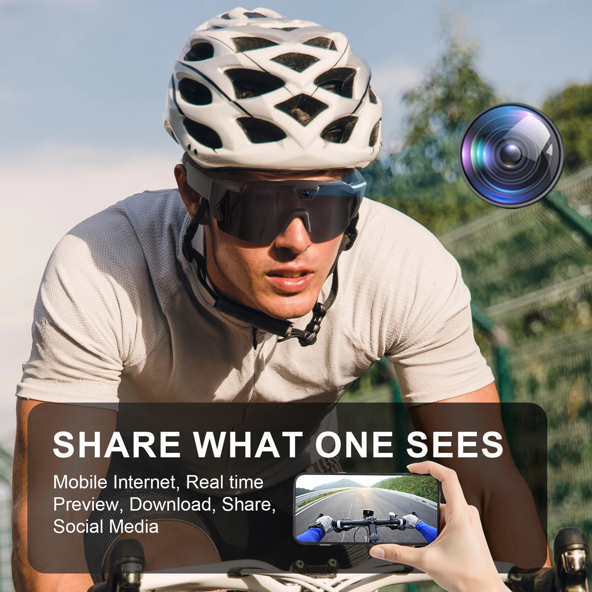 Vistrek ProVision — Gafas de Sol con Cámara HD